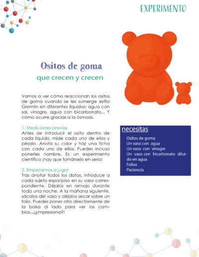 Cuaderno del Científico del Instituto Aragonés de Ciencias de la Salud (Ositos de fresa)