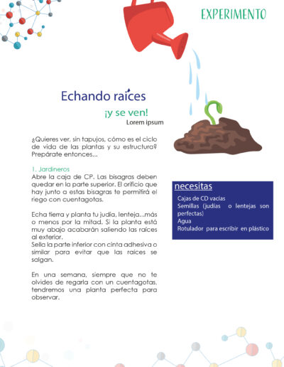 Cuaderno del Científico del Instituto Aragonés de Ciencias de la Salud (Echando raíces)