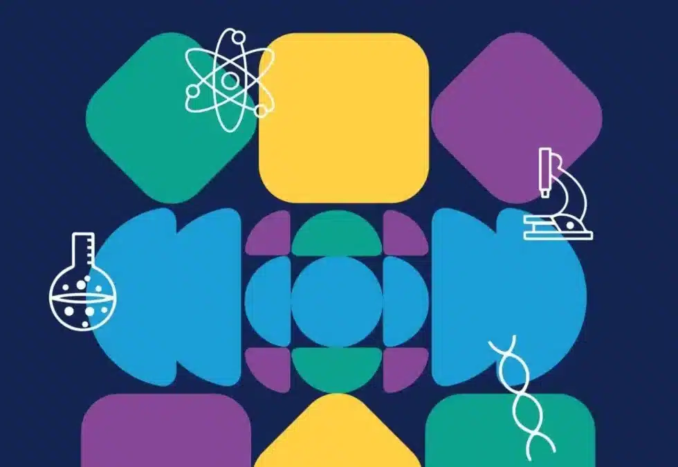 Cartel Pabellón de la Ciencia Fundación Ibercaja, del 20 al 22 de diciembre en el Palacio de Congresos